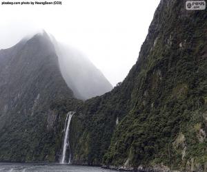 Puzle Cascata de Stirling, Nova Zelândia