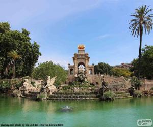 Puzle Cascata do Parc de la Ciutadella, Barcelona