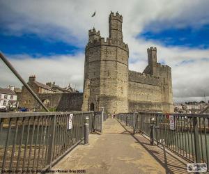 Puzle Castelo de Caernarfon, Gales