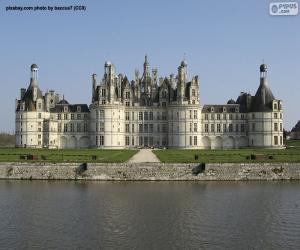 Puzle Castelo de Chambord, França