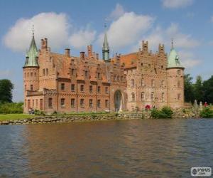 Puzle Castelo de Egeskov, Dinamarca