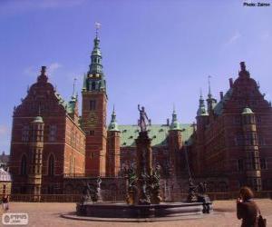 Puzle Castelo de Frederiksborg, Hillerød, Dinamarca