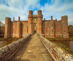 Puzle Castelo de Herstmonceux, Reino Unido