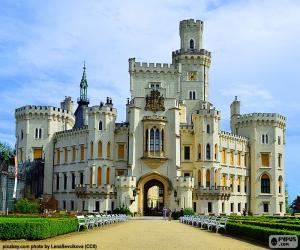 Puzle Castelo de Hluboká, República Checa