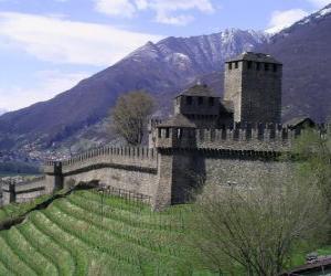 Puzle Castelo de Montebello, Suíça