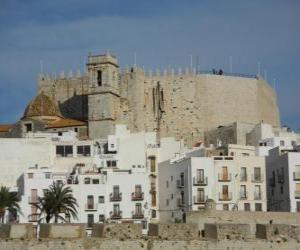 Puzle Castelo de Peñiscola, Espanha