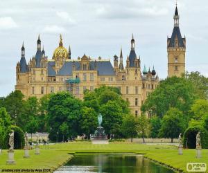 Puzle Castelo de Schwerin, Alemanha