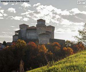 Puzle Castelo de Torrechiara, Itália