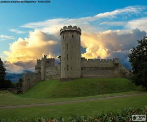 Puzle Castelo de Warwick, Inglaterra