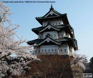 Puzle Castelo Hirosaki, Japão