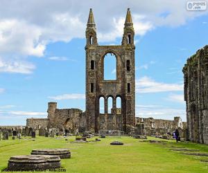 Puzle Catedral de St Andrews, Escócia