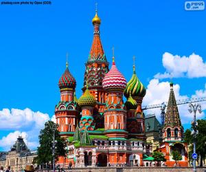 Puzle Catedral de São Basílio, Rússia