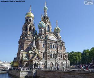 Puzle Catedral do Sangue Derramado, Rússia