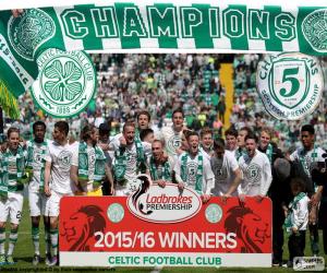 Puzle Celtic FC campeão 2015-2016