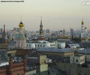 Puzle Centro da Cidade de Moscou, Rússia