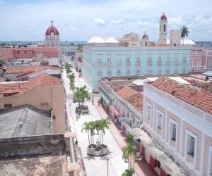 Puzle Centro Histórico de Cienfuegos, Cuba