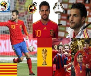 Puzle Cesc Fàbregas (Barcelona é o futuro do) meia da seleção espanhola