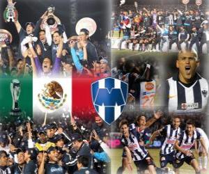 Puzle CF Monterrey Torneo Apertura 2010 Campeão