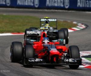 Puzle Charles Pic, Marussia 2012