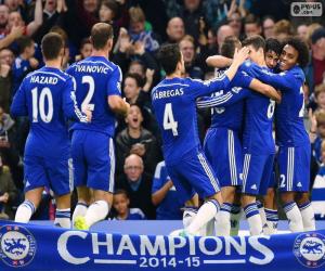 Puzle Chelsea FC campeão 2014-15