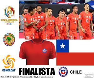 Puzle CHI finalista Copa América 2016