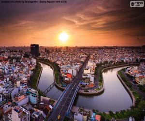 Puzle Cidade de Ho Chi Minh, Vietnã