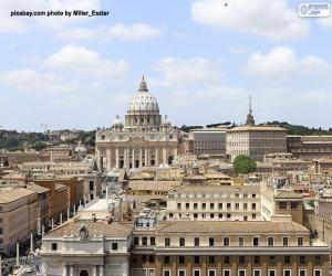 Puzle Cidade do Vaticano, Itália