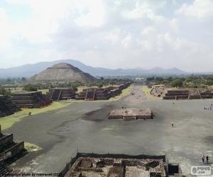 Puzle Cidade pré-hispânica Teotihuacán
