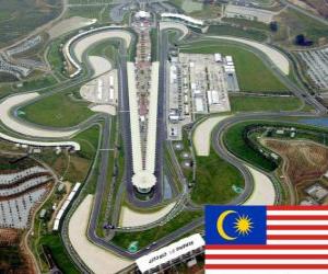 Puzle Circuito Internacional de Sepang - Malásia -