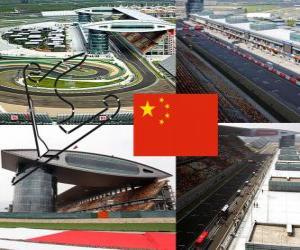 Puzle Circuito Internacional de Xangai - China -