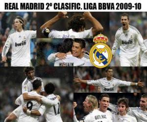 Puzle Classificado 2 da Liga BBVA Real Madrid 2009-2010