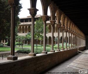 Puzle Claustro do Mosteiro de Pedralbes