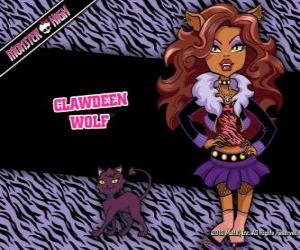 Puzle Clawdeen Wolf, filha do Lobisomem é 15 anos de idade