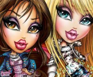 Puzle Cloe e Yasmin Bratz