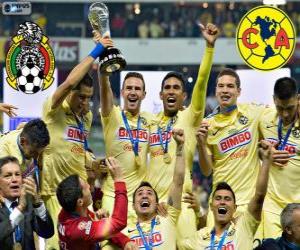 Puzle Club América, campeão do Apertura México 2014