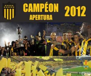 Puzle Club Atlético Peñarol campeão Torneo Apertura 2012, Uruguai