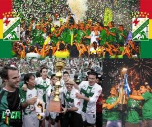 Puzle Club Deportivo Oriente Petrolero campeão do Clausura 2010 (Bolívia)