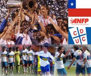 Puzle Club Deportivo Universidad Católica do Campeonato Nacional Primeira Divisão Campeão 2010 (CHILE)
