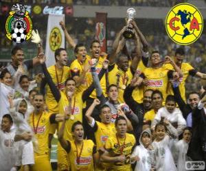 Puzle Clube América, campeão do torneio Clausura 2013, México