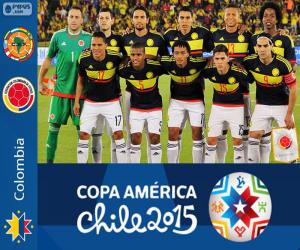 Puzle Colômbia Copa América 2015
