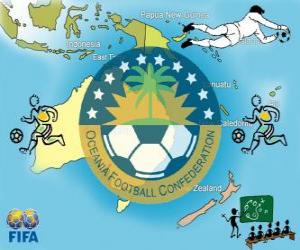 Puzle Confederação de Futebol da Oceania (OFC)