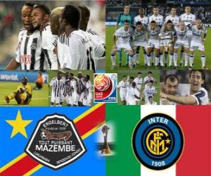 Puzle Copa do Mundo de Clubes da Final de 2010 - TP Mazembe Englebert vs Internazionale Milano FC -