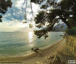 Puzle Costa mediterrânica