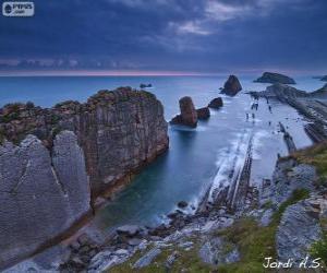 Puzle Costa Quebrada, Cantábria, Espanha