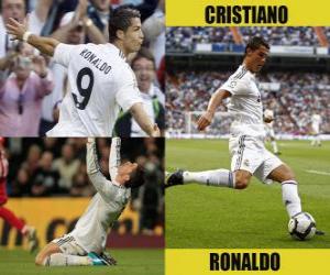Puzle Cristiano Ronaldo, do Real Madrid
