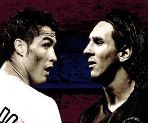 Puzle Cristiano Ronaldo vs Lionel Messi