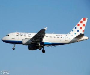 Puzle Croatia Airlines, a companhia aérea nacional da Croácia