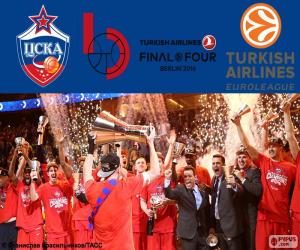 Puzle CSKA Moscou campeão da Euroliga 16