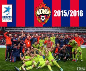 Puzle CSKA Moscou, campeão de 2015-16