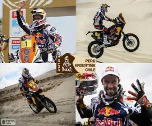 Puzle Cyril Despres, Dakar 2013